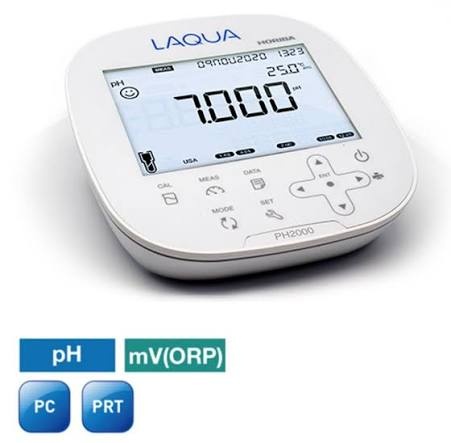 LAQUA PH2000-S meter with adjustable integrated electrode stand